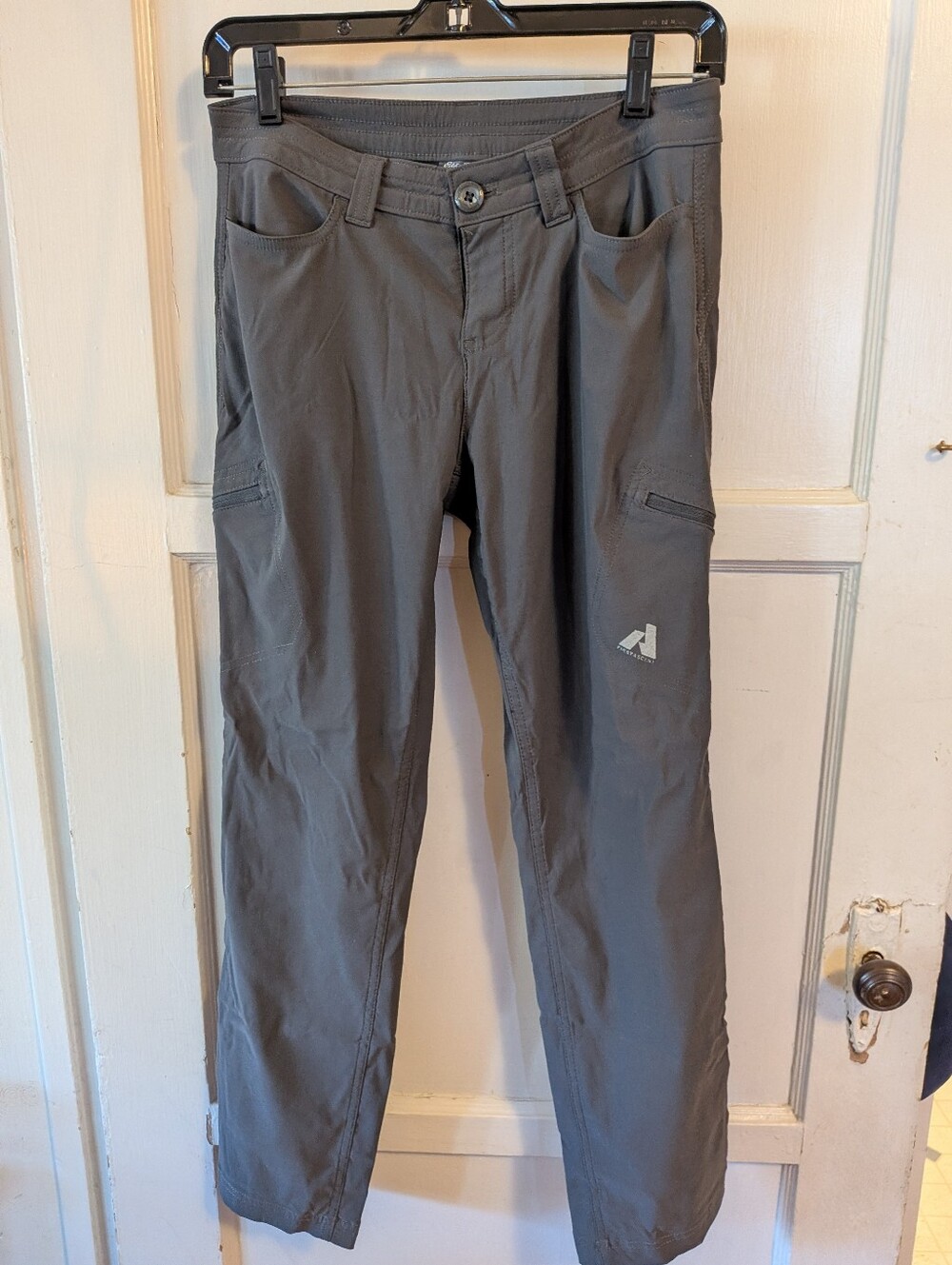 Eddie Bauer Women's First Ascent Guide Pro Pants in Charcoal (P2=petite 2)